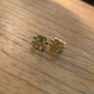 Gold Tory Burch Earrings